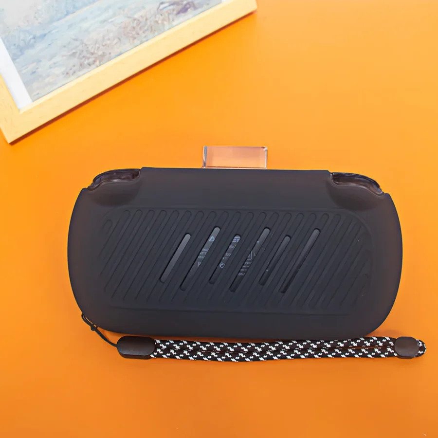 For ANBERNIC RG40XX H Game Console Silicone Case Shockproof Protector Shell Sleeve Lanyard for Anbernic RG40XXH Game Accessories - Image 4