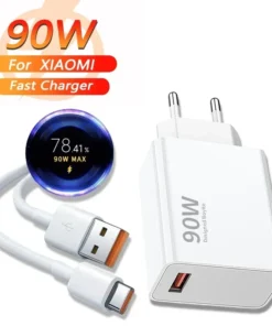 Xiaomi 90W USB-C Fast Charging Wall Adapter with Cable