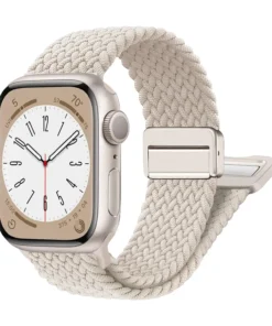 Braided Strap For Apple Watch Bands 40mm 45mm 41mm 44mm 42/46mm 49mm magnetic Bracelet iWatch series se 7 5 6 8 9 10 11 Ultra3 2