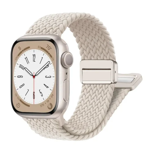 Braided Strap For Apple Watch Bands 40mm 45mm 41mm 44mm 42/46mm 49mm magnetic Bracelet iWatch series se 7 5 6 8 9 10 11 Ultra3 2