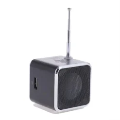 Alternative view of Portable Mini Bluetooth Speaker with FM Radio and AUX Input for Outdoor Use