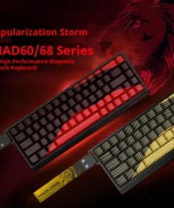 Madcatz Mad60 Mad68 HE 8k Mechanical Keyboard Magnetic Switch Wired 60% 68% Gaming Keyboards Rapid Trigger Rgb Customs Keyboards