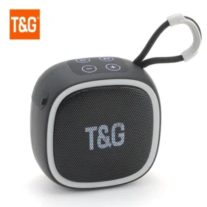 Mini Portable Bluetooth Speaker with TWS and HiFi Audio for Music Enthusiasts - black