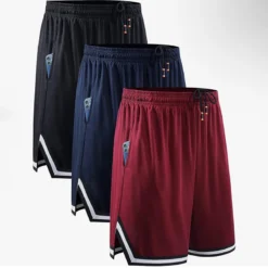 Men's Basketball Shorts with Lightweight Fabric for Summer Gym and Fitness Training