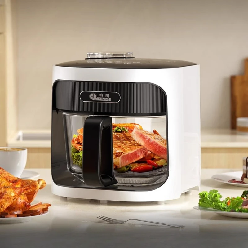 Large-Capacity 6L Steam Air Fryer with Glass Liner and Multi-Functional Features - Image 2