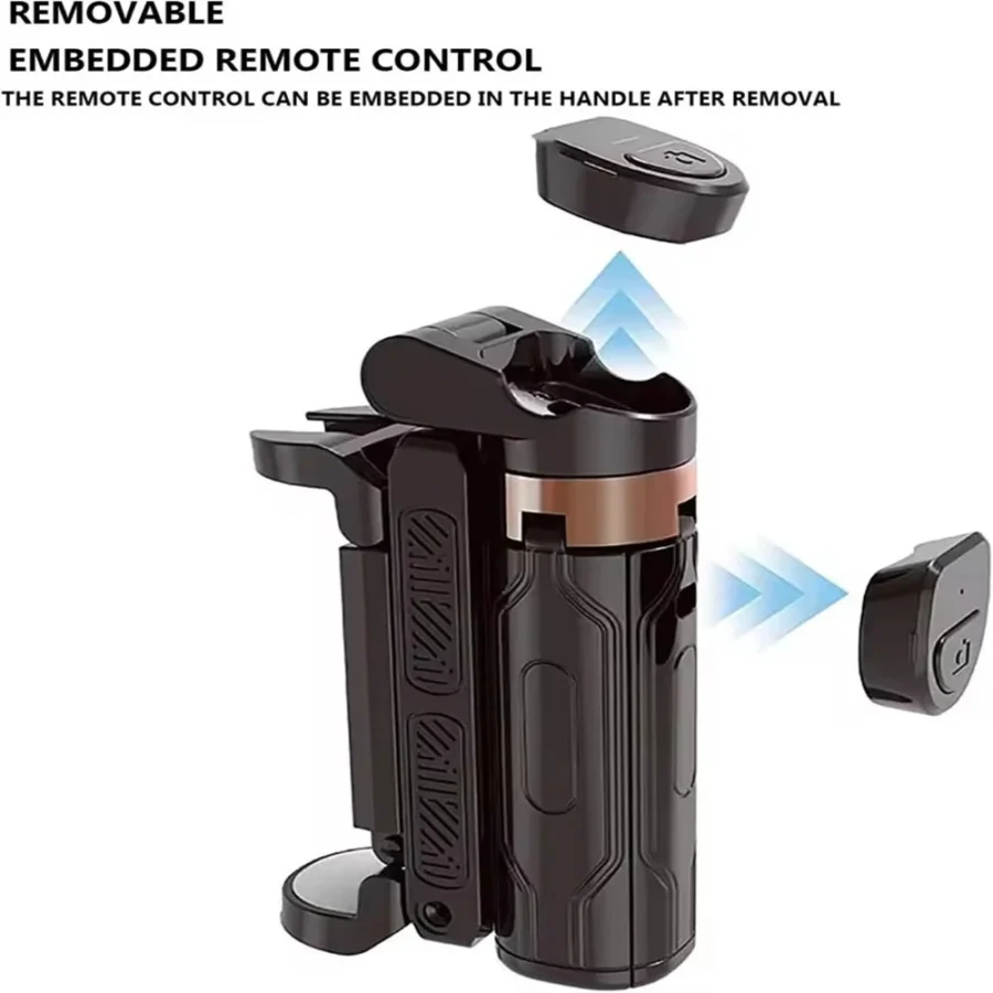 FGCLSY Mobile selfie stick handle, tripod photography tool handheld stabilizer shooting assistant multifunctional portable stand - Image 3