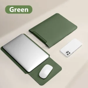 Laptop Sleeve Bag with Multiple Size Options for Apple MacBook and Other Notebooks - Green, 11 inch