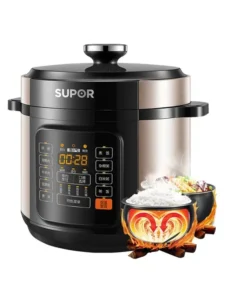 Electric Pressure Cooker with Multi-Function Settings for 5-8 People, 6L Capacity