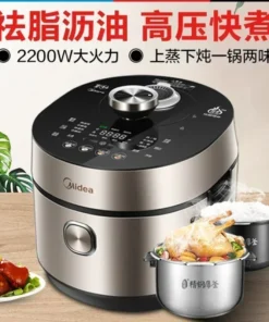 Large Capacity Electric Pressure Cooker - Multifunctional Smart Cooking Appliance