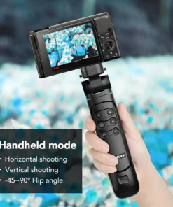 Alternative view of AODELAN Wireless Shooting Grip Tripod for Sony with Camera Remote Control for Still, Video, Vlogging for Sony ZV-E10 A6700 A7IV
