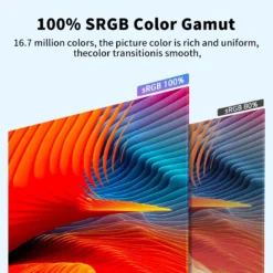 Alternative view of Portable Monitor with 120Hz Refresh Rate, RGB Color, and VESA Compatibility for Enhanced Viewing Experience