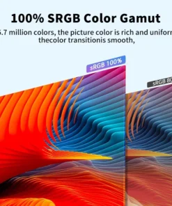 Alternative view of HGFRTEE 18.5" Portable Monitor - 120Hz, RGB, VESA Compatible, ADS-IPS HDR Screen