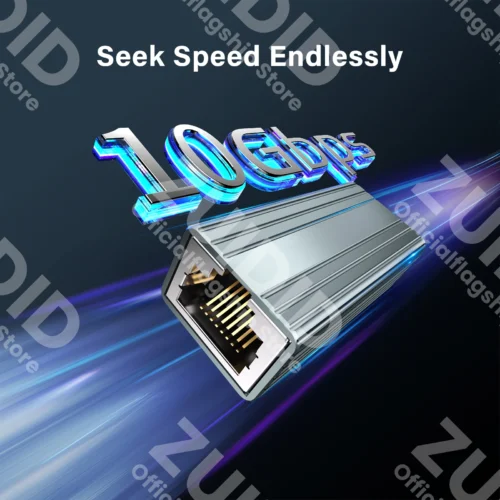 Alternative view of 1/2/5/10Pcs 10Gbps RJ45 Connector Female to Female Gigabit Network Extender Extension for Cat8 Cat7 Cat6 Ethernet Cable Adapter