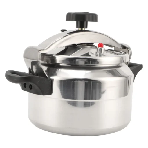 Large Capacity Pressure Cooker with High-Temperature Resistant Aluminum Alloy for Safe and Durable Cooking - Image 4