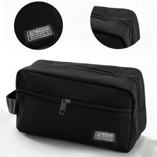 Men's Toiletry Bag - Large Capacity Organizer for Daily Travel Use - Image 2