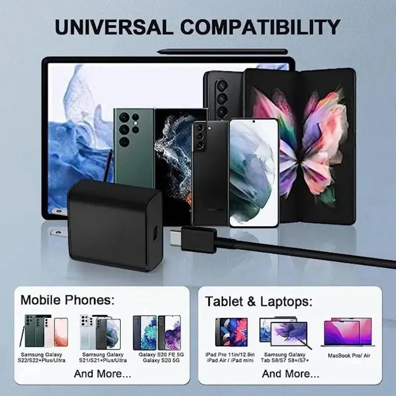 Samsung 45W USB-C Super Fast Charger with Data Cable - Image 6