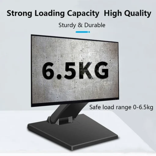 Desktop Monitor Holder with VESA Hole and Folding Design for Office, Home, or School Use - Image 5