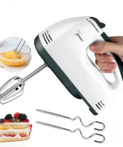 Alternative view of Handheld Electric Cream and Milk Mixer – Portable Kitchen Beater for Eggs and Cakes