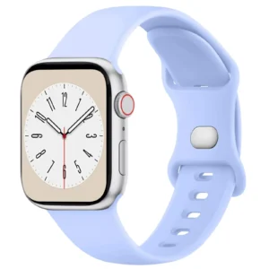 Soft Silicone Band for Apple Watch with Versatile Size Options for Various Models