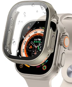 Cover For Apple Watch Ultra 3 Case 49mm Accessories PC Shockproof Bumper+Tempered Glass Screen Protector iwatch Series Ultra 2