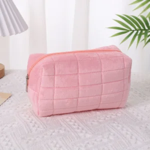 Large-Capacity Makeup and Pillow Storage Bag for Organized Beauty Enthusiasts - Pink