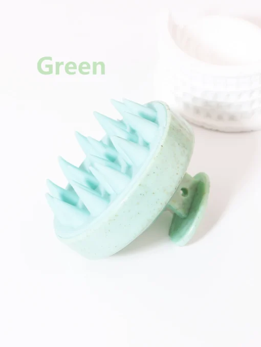 Silicone Scalp Massage Brush with Soft Bristles for Wig Care - Image 6