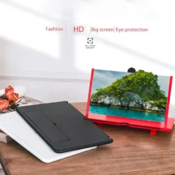 Alternative view of Screen Magnifier with Adjustable Angle, Foldable Stand for Smartphones