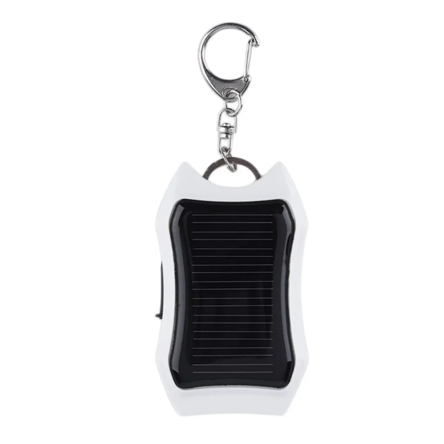 "Keychain Solar Power Bank with LED Light - 950mAh Backup Charger for Travel and Hiking" - Image 4