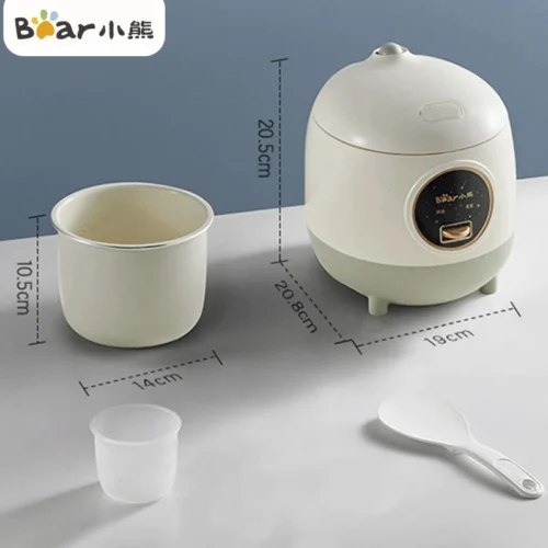Bear Mini Electric Rice Cooker - Multifunctional Steamer and Cooking Pot 220V