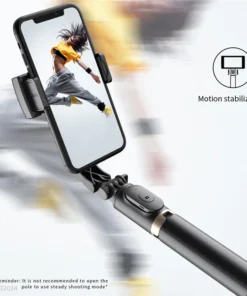 Alternative view of FANGTUOSI Mobile Video stabilizer Bluetooth selfie stick tripod Gimbal Stabilizer For Smartphone Live vertical shooting bracket