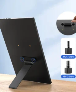 EVICIV Adjustable Monitor Stand Vesa 75*75mm Mount Support 16" UColor O2 OLED Portable Display Fits Monitor with M3/M4*75MM VESA