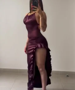 Alternative view of Y2K Halter Dress for Women - Summer Spice Girl Style