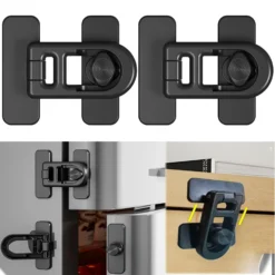 Refrigerator and Oven Child Safety Lock – Baby Proofing Locks for Home Use