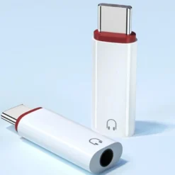 USB Type C to 3.5mm Audio Adapter with Earphone Converter for iPhone 15, Samsung, Xiaomi, and Huawei
