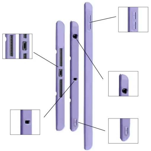 iPad Protective Case with Durable Design for Generations 5-10, Air 1-5, Pro 11 & 12.9, Mini 6 - Image 6