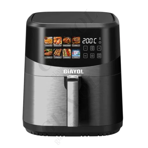 Stainless Steel Electric Air Fryer with 9L and 10L Capacity for Health-Conscious Cooking - Image 2