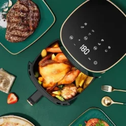 Alternative view of Electric Air Fryer - Large Capacity, Non-Stick, Fully Automatic for Quick and Healthy Cooking
