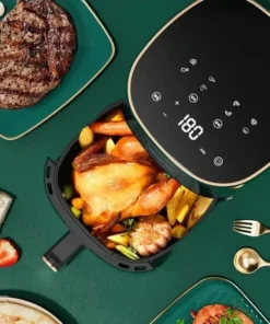 Alternative view of Brand Electric Air Fryer - Large Capacity, Non-Stick, Fully Automatic