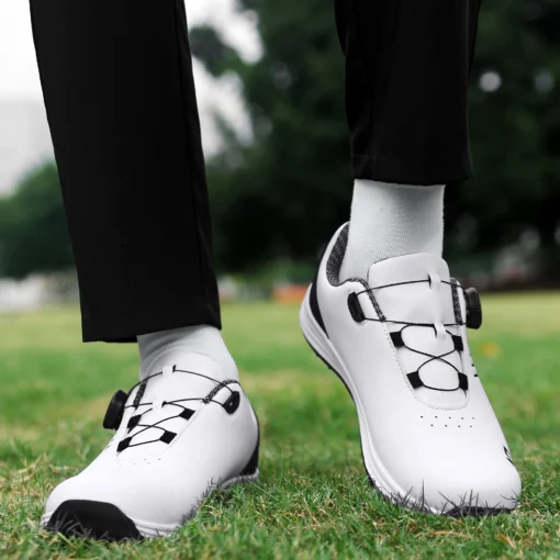 Golf Shoes with Anti-slip Design for Fashionable Outdoor Use in Mountain Climbing and Hiking for Men and Women - Image 4