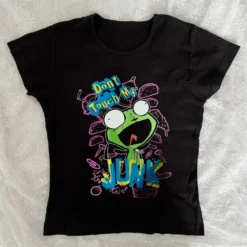 Corset Top for Women with Suspenders, Vintage 2000s Y2K Cropped Goth Tank Top