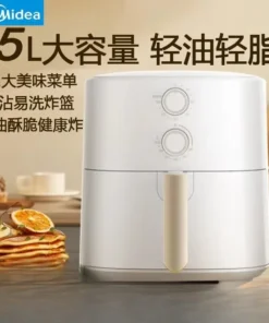 Alternative view of Unveiled Home 5.5L Smart Air Fryer - Oil-Free Electric Oven for Perfect French Fries