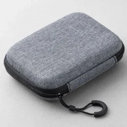 Alternative view of Mini EVA Storage Pouch with Zipper for Earphones, Charging Cables, and Digital Accessories