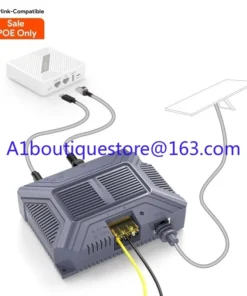 Starlink Gen 3 5-in-1 GigE PoE Injector 200W Starlink compatible satellite internet device with Type-C and USB output