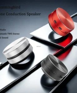 Hot Hummingbird Bone Conduction Bluetooth Speaker - Wireless Stereo Sound