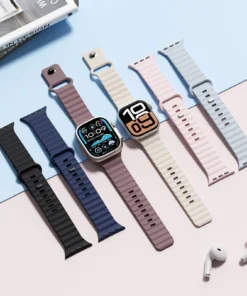 Alternative view of Sport Silicone Straps for Apple watch band 44mm 40mm 46mm 41mm 49mm 42mm 45mm correas bracelet iWatch ultra 2 series 10 9 8 7 SE