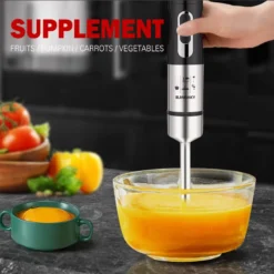 Alternative view of Handheld Blender with 2000W Power - Multi-Functional Food Processor for Home Use