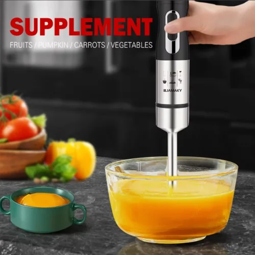 Alternative view of High-Power 2000W Handheld Blender - Multi-Functional Portable Food Processor