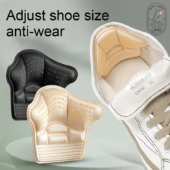 Heel Protectors with Shoe Pads for Size Adjustment and Comfort for High Heel Wearers