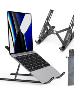 Portable Adjustable Laptop Stand for MacBook, iPad, and Tablets