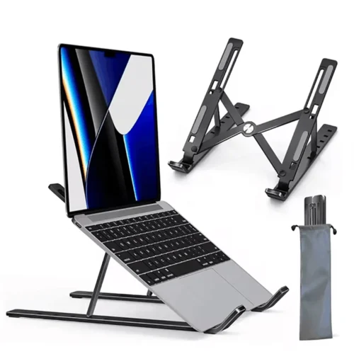 Portable Adjustable Laptop Stand for MacBook, iPad, and Tablets